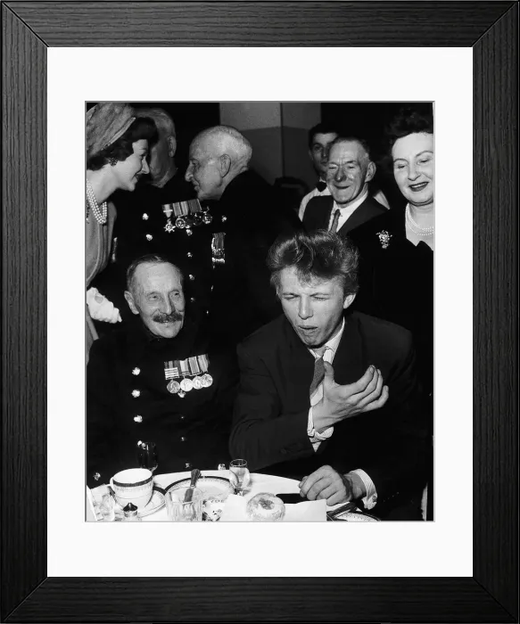 Framed Print : Actor Tommy Steel actor December 1958