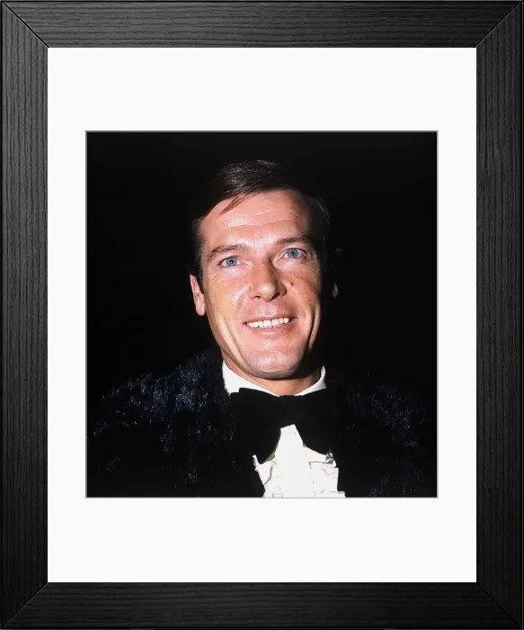 Framed Print : Roger Moore Actor - February 1973 Dbase MSI Framed Print : Roger Moore Actor - February 1973 Dbase MSI