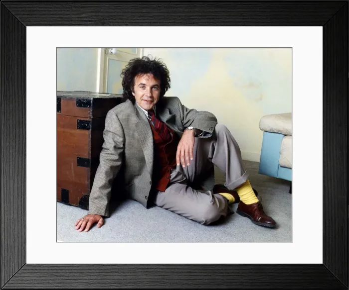 Framed Print : David Essex singer actor at his Mews Home