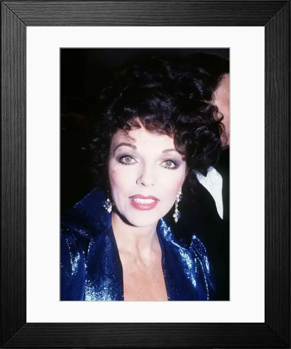 Framed Print : Joan Collins Actress March 1981 Dbase MSI Framed Print : Joan Collins Actress March 1981 Dbase MSI