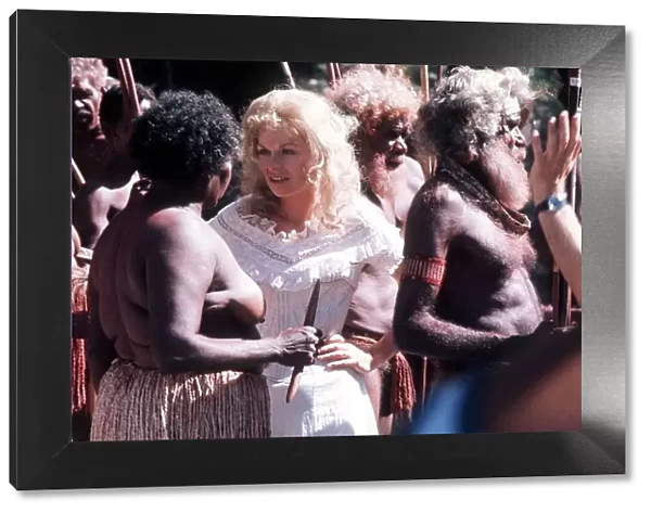 Susannah York Actress Filming Eliza Fraser - July 1976 Dbase MSI