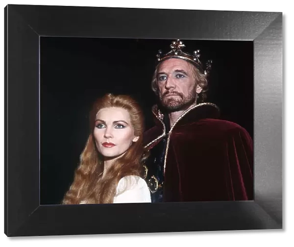 Richard Harris Actress as King Arthur and Fiona Fullerton