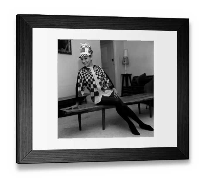 Framed Print : Francesca Annis actress 1966 Framed Print : Francesca Annis actress 1966