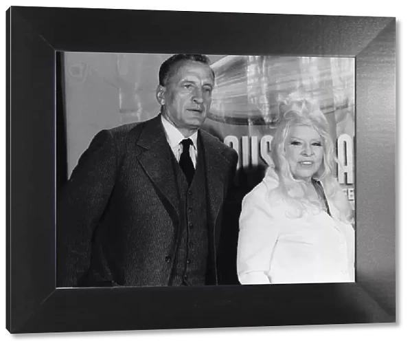 Mae West  /  Film Actress with George C Scott - September 1974 Dbase MSI