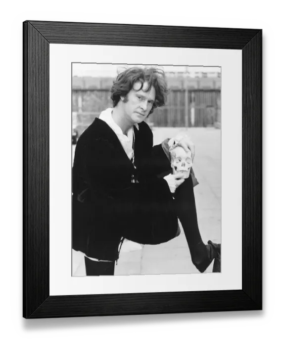 Framed Print : Dennis Waterman actor - November 1978 famous for his part in television