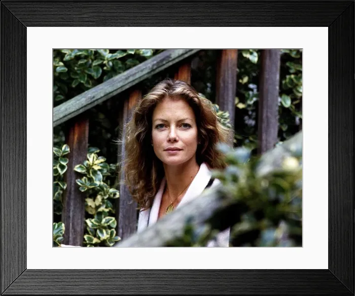 Framed Print : Jenny Seagrove actress in October 1989 Framed Print : Jenny Seagrove actress in October 1989