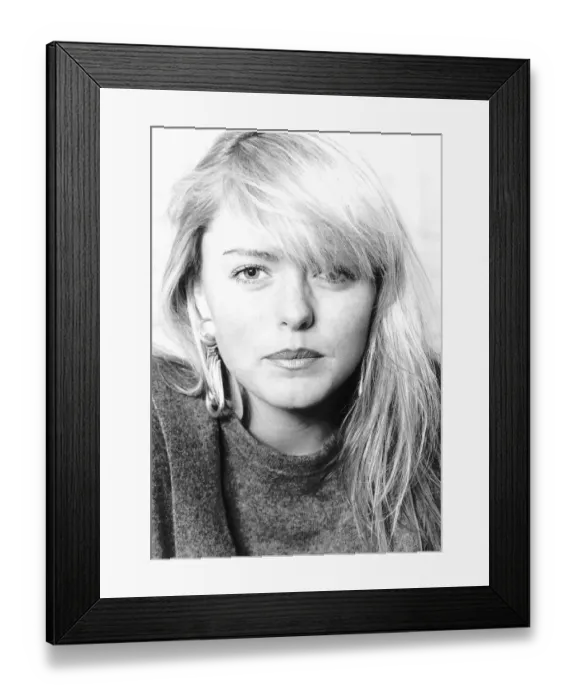 Framed Print : Patsy Kensit Actress - February 1988 Dbase MSI