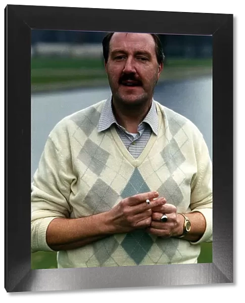 Gorden Kaye the actor from the BBC programme Allo Allo in August 1989