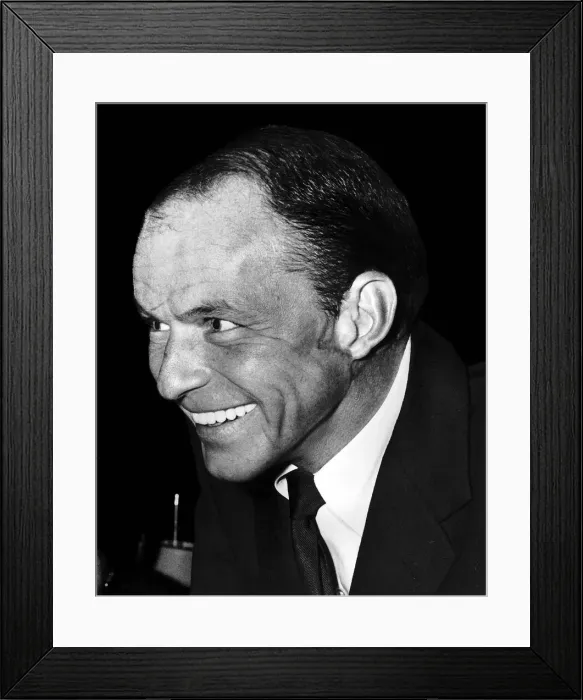 Framed Print : Frank Sinatra singer and actor Framed Print : Frank Sinatra singer and actor