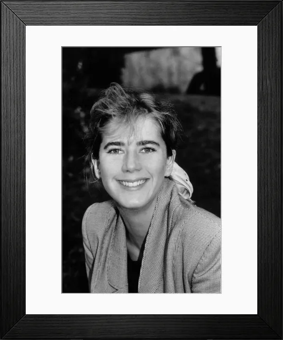 Framed Print : Imogen Stubbs actress, December 1988
