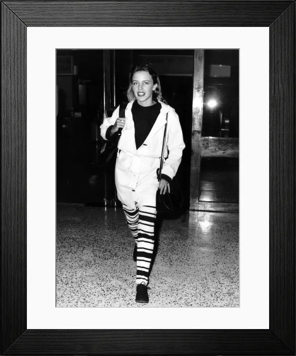 Framed Print : Kylie Minogue actress and sInger