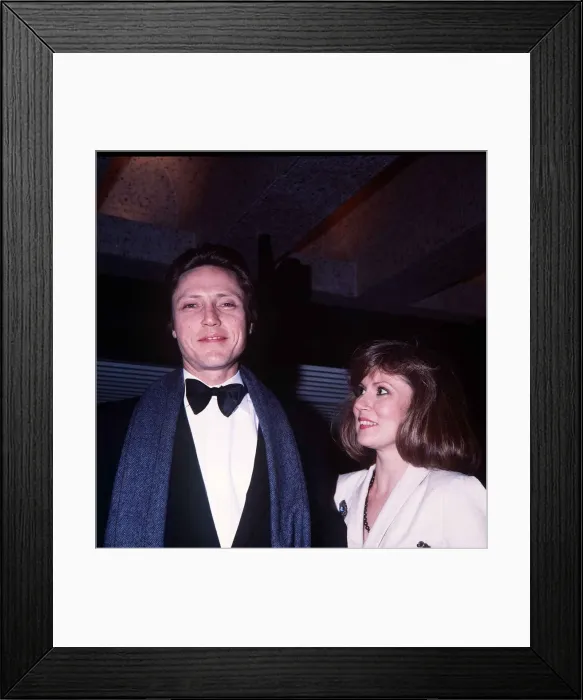 Framed Print : Christopher Walken actor at the British Awards March 1980 dbase msi Framed Print : Christopher Walken actor at the British Awards March 1980 dbase msi