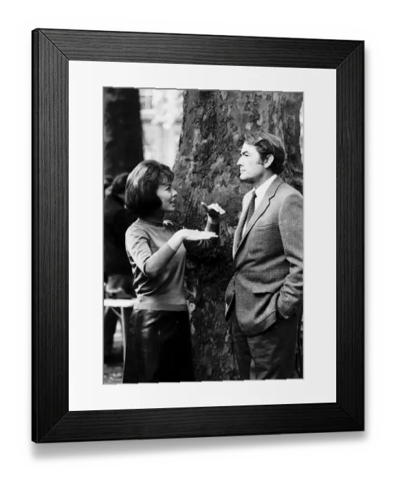 Framed Print : Gregory Peck actor and Anne Heywood actress star in the film The Chairman Framed Print : Gregory Peck actor and Anne Heywood actress star in the film The Chairman