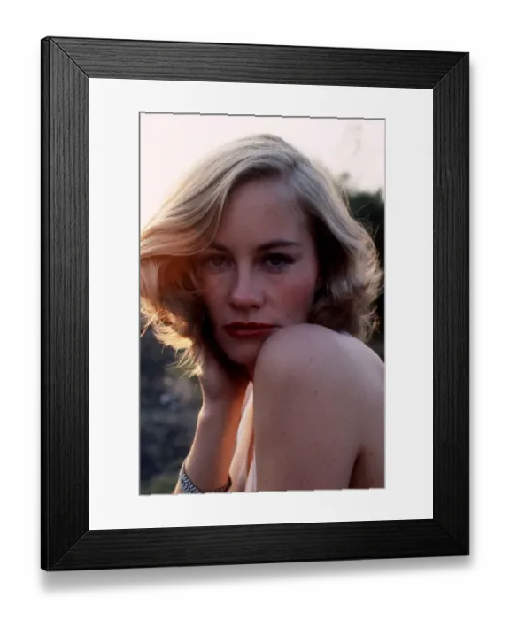 Framed Print : Cybill Shepherd actress Ocotber 1978 Dbase MSi