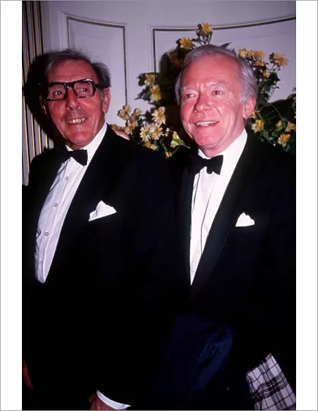 Eric Sykes actor comedian and Peter Barkworth March 1987 Dbase MSi