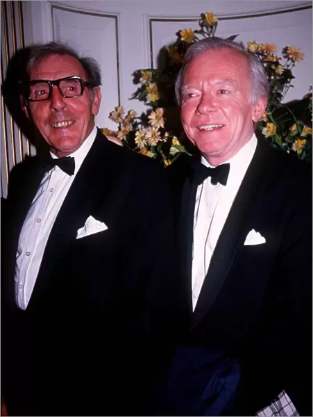 Eric Sykes actor comedian and Peter Barkworth March 1987 Dbase MSi