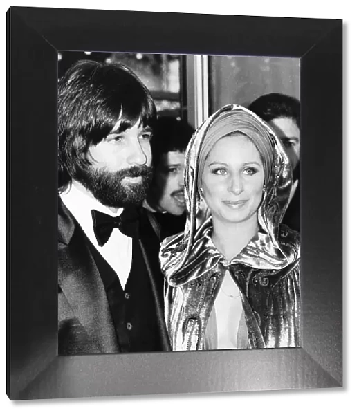 Barbra Streisand singer and actress with Jon Peters January 1978 Dbase MSI