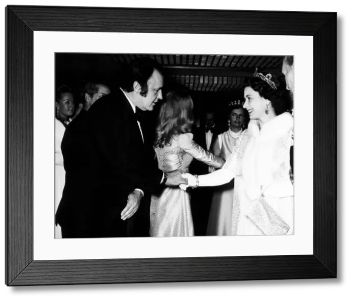 Framed Print : Rod Steiger Actor At the Royal Premiere for the film Waterloo meets the Queen Framed Print : Rod Steiger Actor At the Royal Premiere for the film Waterloo meets the Queen