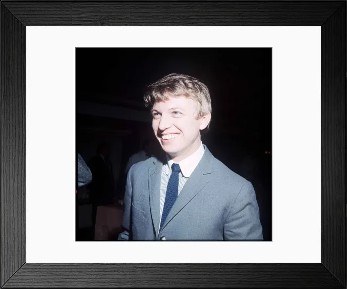 Framed Print : Tommy Steele Actor at his home in Teddington Framed Print : Tommy Steele Actor at his home in Teddington