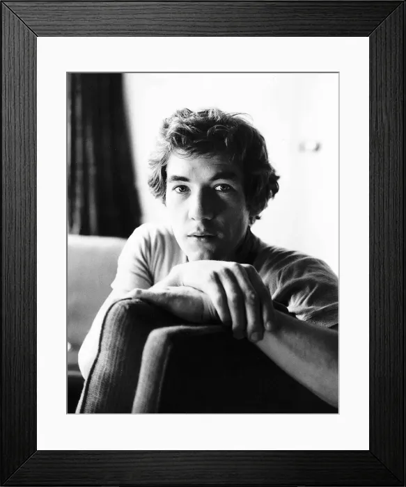 Framed Print : Ian Mckellen Actor October 1969 Pictured leaning arm on back of chair Framed Print : Ian Mckellen Actor October 1969 Pictured leaning arm on back of chair