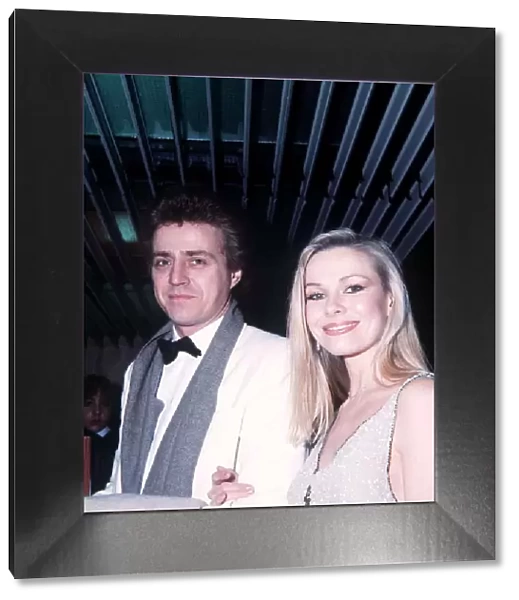 Nicholas Ball actor and Pamela Stephenson actress comedienne attending the British