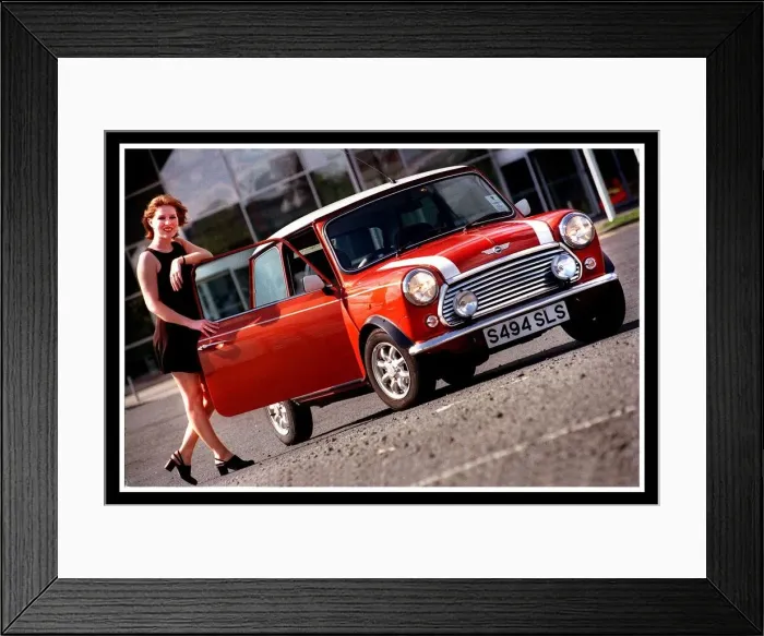 Framed Print : One of the minis at the 40th birthday party August 1999 PIC BY CHRIS Framed Print : One of the minis at the 40th birthday party August 1999 PIC BY CHRIS
