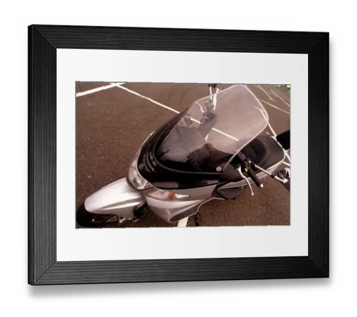 Framed Print : Suzuki Burgman 400 motorbike June 1999 Framed Print : Suzuki Burgman 400 motorbike June 1999