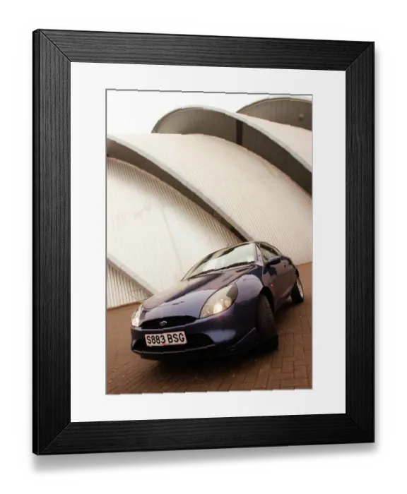 Framed Print : FORD PUMA coupe February 1999 FOR ROAD RECORD supplement S883 BSG Framed Print : FORD PUMA coupe February 1999 FOR ROAD RECORD supplement S883 BSG