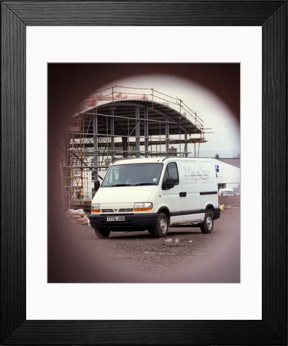 Framed Print : Renault Mastervan April 1999