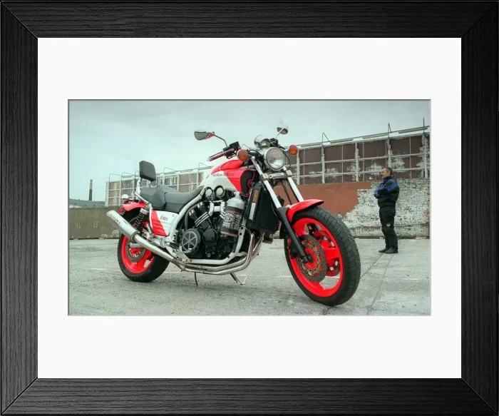 Framed Print : Superbike motorcycle October 1998 Yamaha Framed Print : Superbike motorcycle October 1998 Yamaha