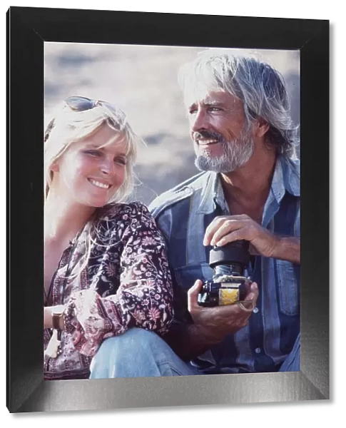 Bo Derek and husband John Derek Film Director September 1981