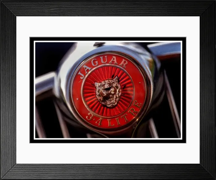 Framed Print : Jaguar Cars November 1999 badge Framed Print : Jaguar Cars November 1999 badge