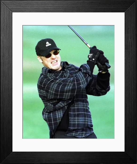 Framed Print : Michael Keating on the Old Course at St Andrews October 1998 Framed Print : Michael Keating on the Old Course at St Andrews October 1998