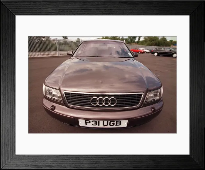 Framed Print : AUDI A8 CAR EXTERIOR AUGUST 1997 Framed Print : AUDI A8 CAR EXTERIOR AUGUST 1997