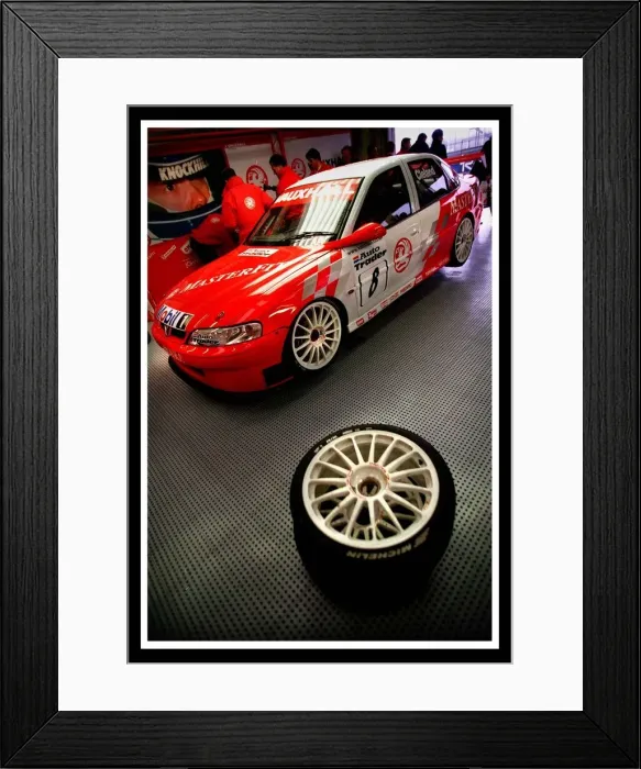 Framed Print : SILVERSTONE Rally car March 1999 Media day Road Record supplement