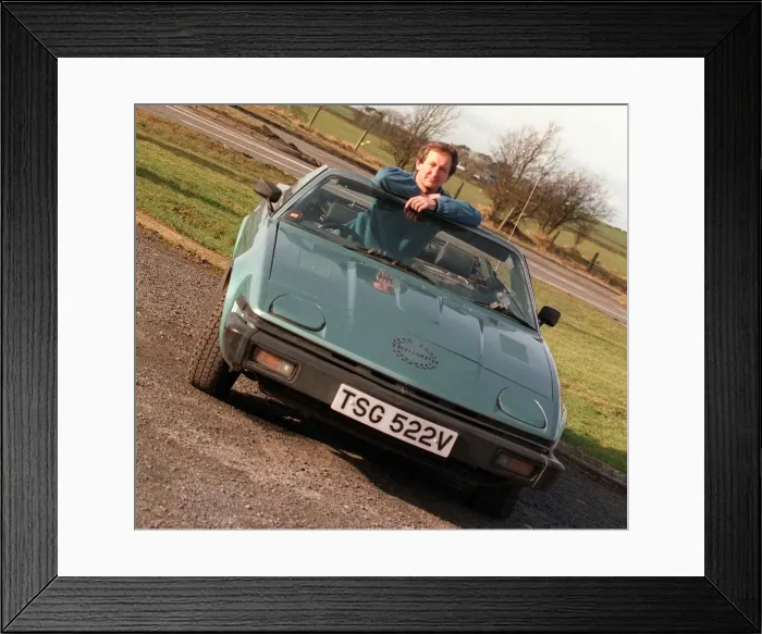 Framed Print : V reg Triumph TR7 February 1999 belonging to Alec Martin from Stewarton for Road Record Framed Print : V reg Triumph TR7 February 1999 belonging to Alec Martin from Stewarton for Road Record