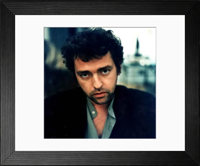 Framed Print : Actor Angus McFadden at home October 1998 Framed Print : Actor Angus McFadden at home October 1998