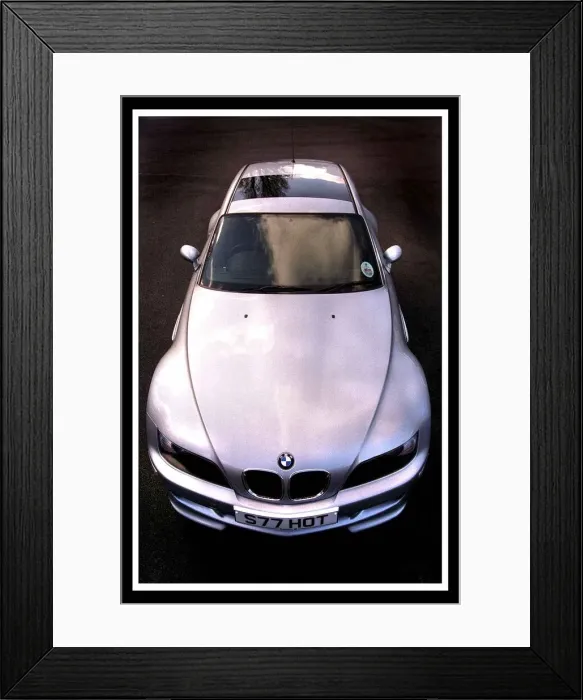 Framed Print : BMW Z3 Coupe April 1999 Framed Print : BMW Z3 Coupe April 1999