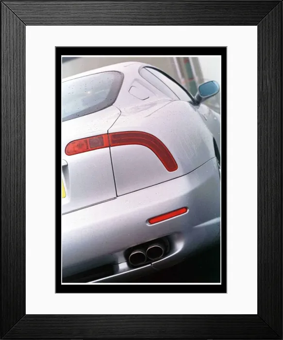 Framed Print : Maserati 3200GT car December 1999 Rear light Framed Print : Maserati 3200GT car December 1999 Rear light