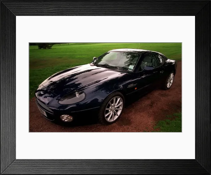 Framed Print : Aston Martin V12 at Dalmahoy August 1999 IAN TORRANCE PIC