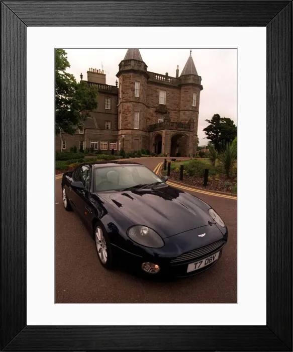 Framed Print : Aston Martin V12 at Dalmahoy August 1999 IAN TORRANCE PIC Framed Print : Aston Martin V12 at Dalmahoy August 1999 IAN TORRANCE PIC
