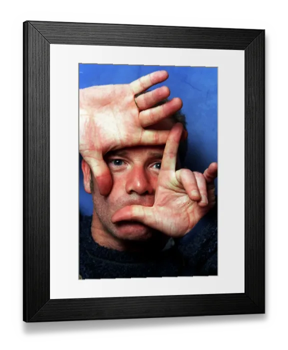 Framed Print : Peter Mullan actor October 1998 in Dublin Ireland Framed Print : Peter Mullan actor October 1998 in Dublin Ireland