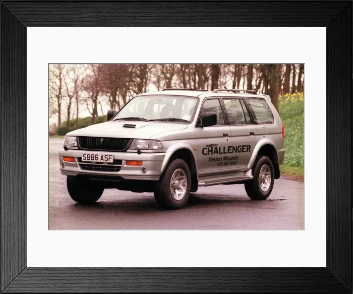 Framed Print : Mitsubishi Challenger car March 1999s registration Framed Print : Mitsubishi Challenger car March 1999s registration