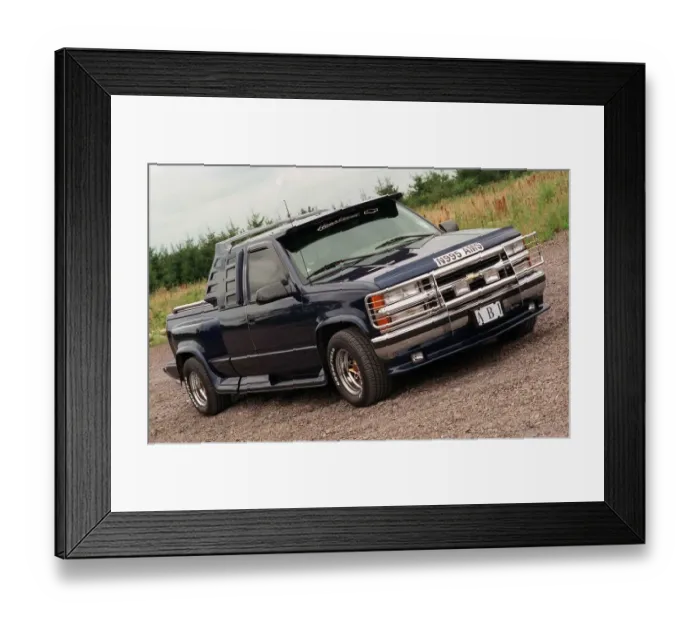 Framed Print : Andy Butlers Chevrolet Chevvy 1500 sportside pickup N995 AMS Framed Print : Andy Butlers Chevrolet Chevvy 1500 sportside pickup N995 AMS