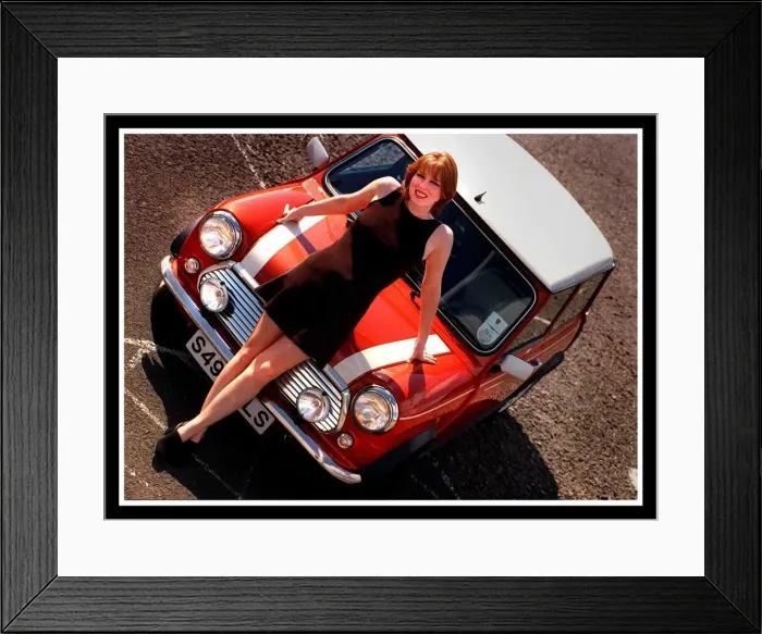 Framed Print : One of the minis at the 40th birthday party August 1999 PIC BY CHRIS Framed Print : One of the minis at the 40th birthday party August 1999 PIC BY CHRIS