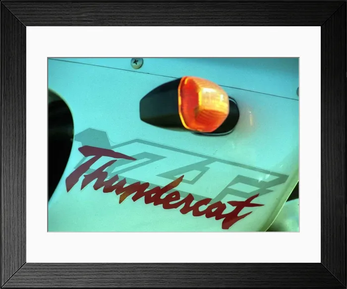 Framed Print : Thunder Cat motorbike October 1998 Framed Print : Thunder Cat motorbike October 1998