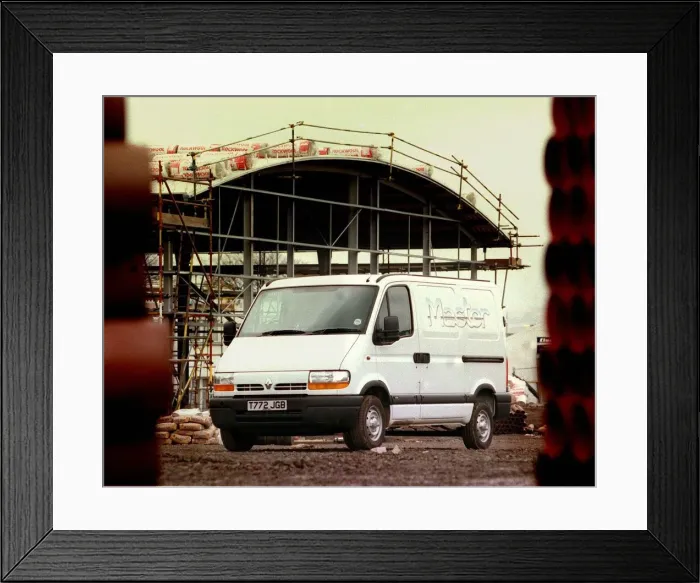 Framed Print : Renault Mastervan April 1999