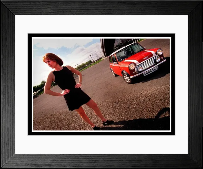 Framed Print : One of the minis at the 40th birthday party August 1999 PIC BY CHRIS Framed Print : One of the minis at the 40th birthday party August 1999 PIC BY CHRIS
