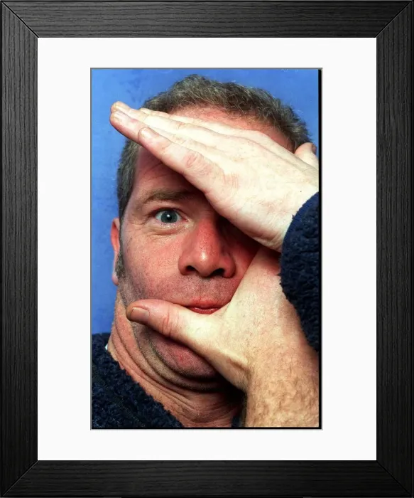 Framed Print : Peter Mullan actor October 1998 in Dublin Ireland Framed Print : Peter Mullan actor October 1998 in Dublin Ireland