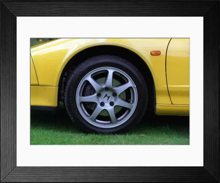 Framed Print : HONDA CAR belonging to LORENZO AMORUSO OF RANGERS July 1997 picture of wheel Framed Print : HONDA CAR belonging to LORENZO AMORUSO OF RANGERS July 1997 picture of wheel